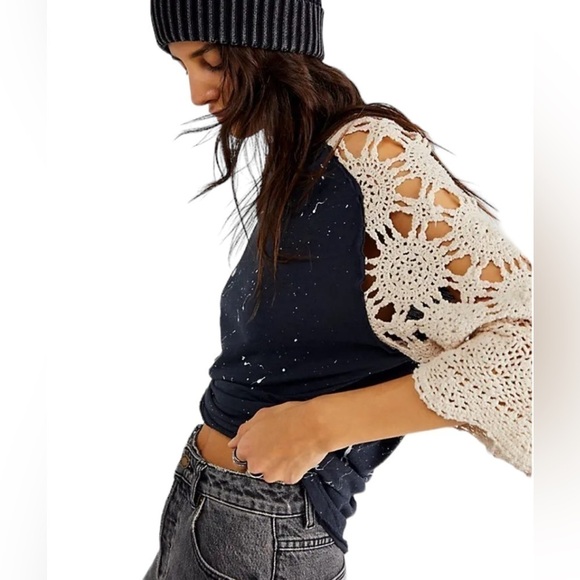 Free People x Tricia Fix Vegas Baby Tee - Picture 6 of 10